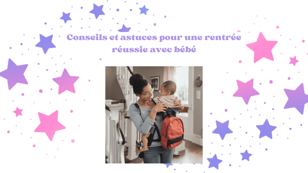 Conseils et astuces pour une rentrée réussie avec bébé